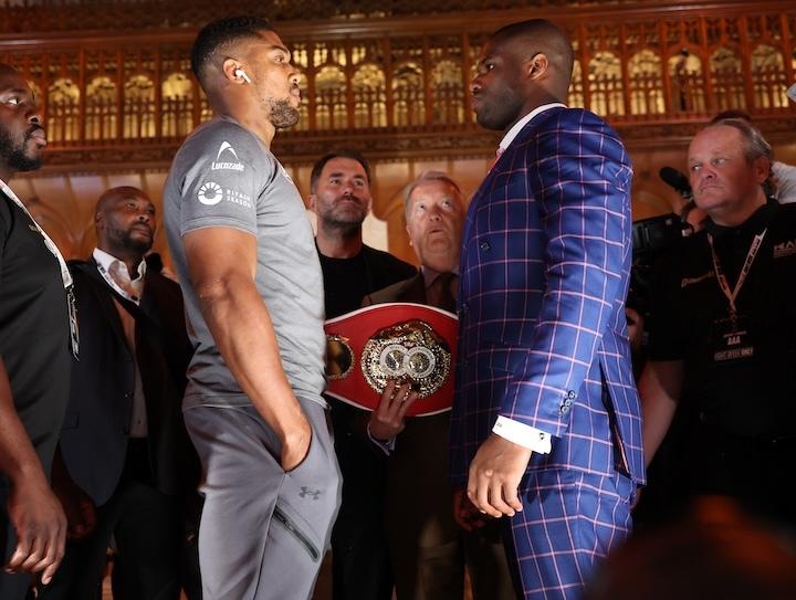 Anthony Joshua Daniel Dubois