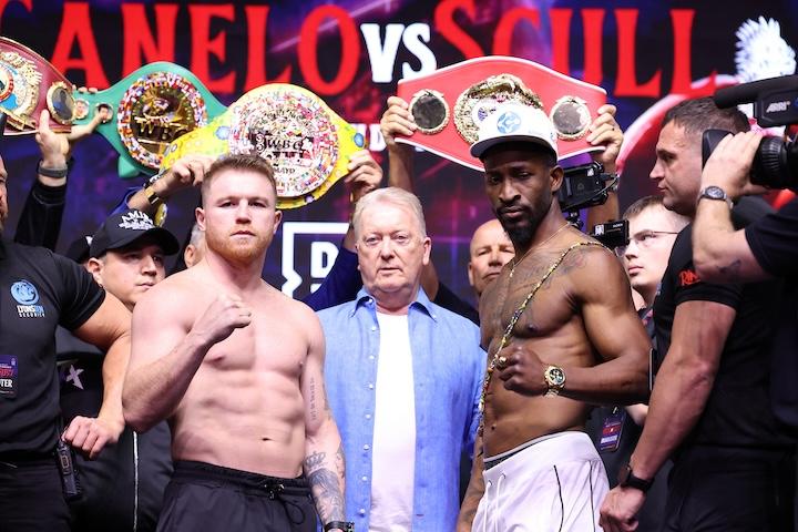 Canelo Alvarez William Scull Photo: Leigh Dawney/Queensberry 