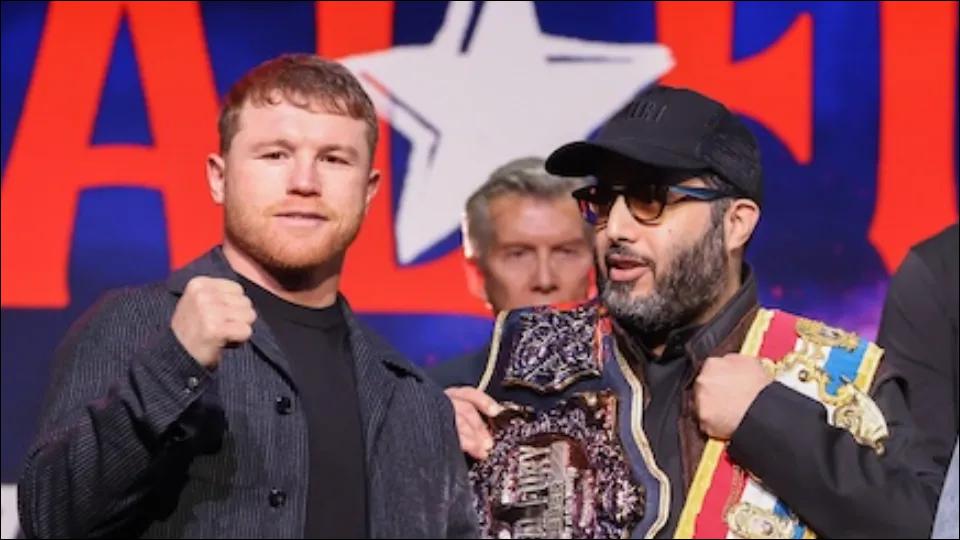 Canelo Alvarez Turki Alalshiikh