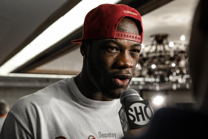 Deontay Wilder Wildervsmolina Presser