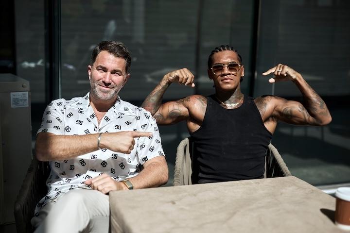 Eddie Hearn expects Conor Benn to fight in the UK before April