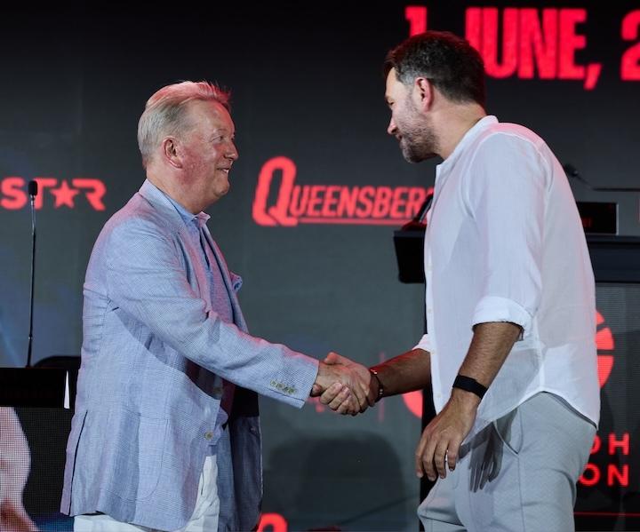 Frank Warren Eddie Hearn