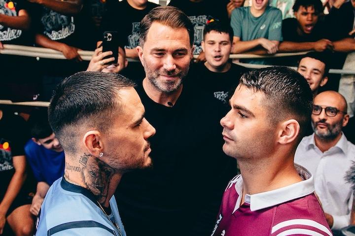 George Kambosos Jr   Jake wyllie Photo Matchroom Boxing
