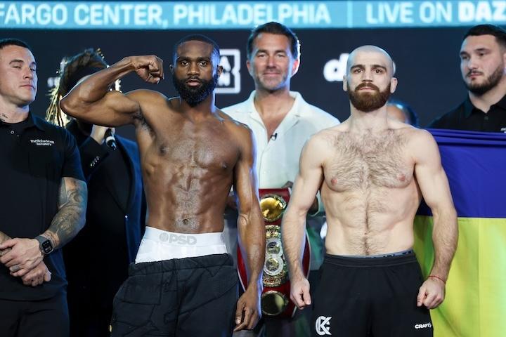 Jaron Ennis, Jesse Rodriguez, opponents all make weight