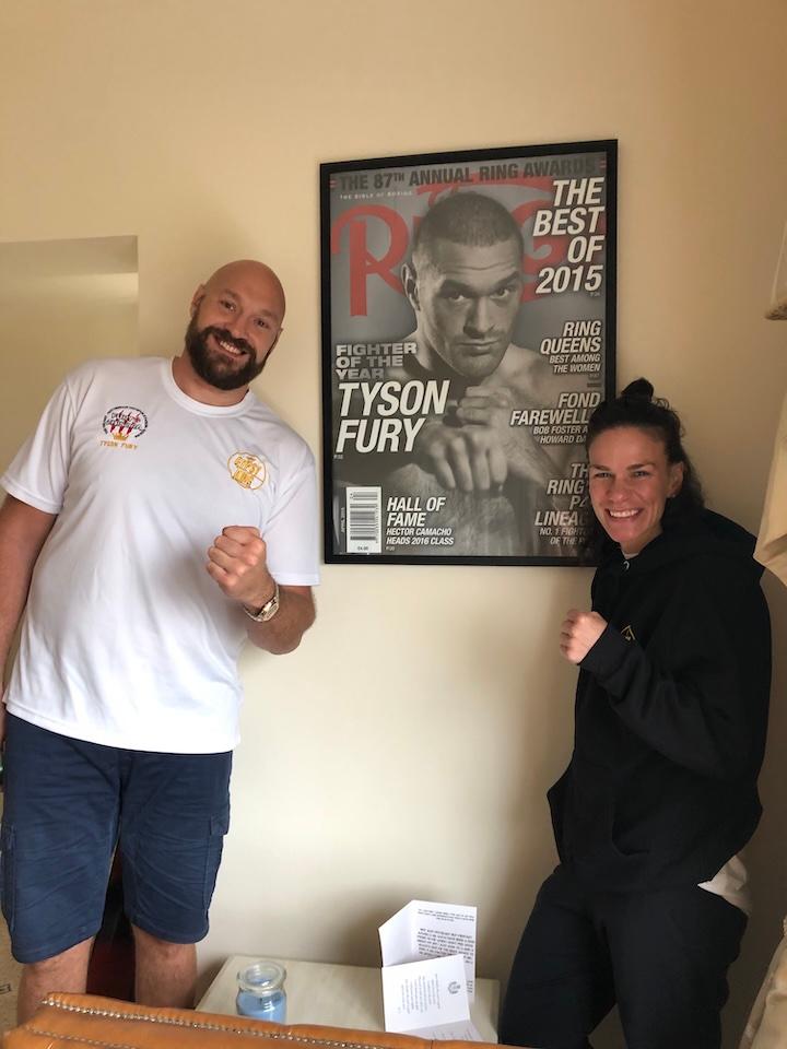 Jelena Mrdjenovich Tyson Fury Photo: Sugar Hill