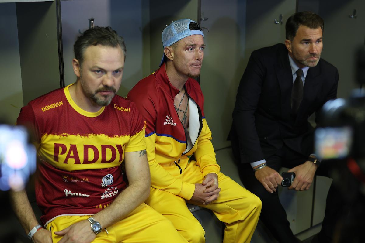 Lee Donovan dressing room