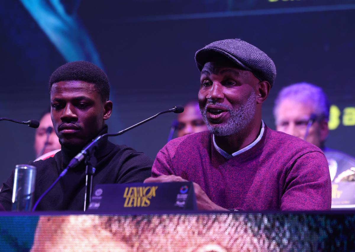 Lennox Lewis Photo Mark Robinson Matchroom Boxing