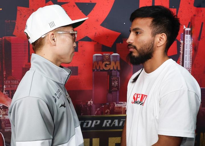 Naoya Inoue vs Ramon Cardenas Photo: Mikey Williams/Top Rank