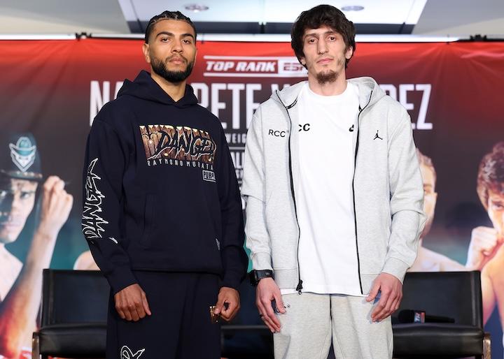 Raymond Muratalla vs Zaur Abdullaev Photo: Mikey Williams/Top Rank