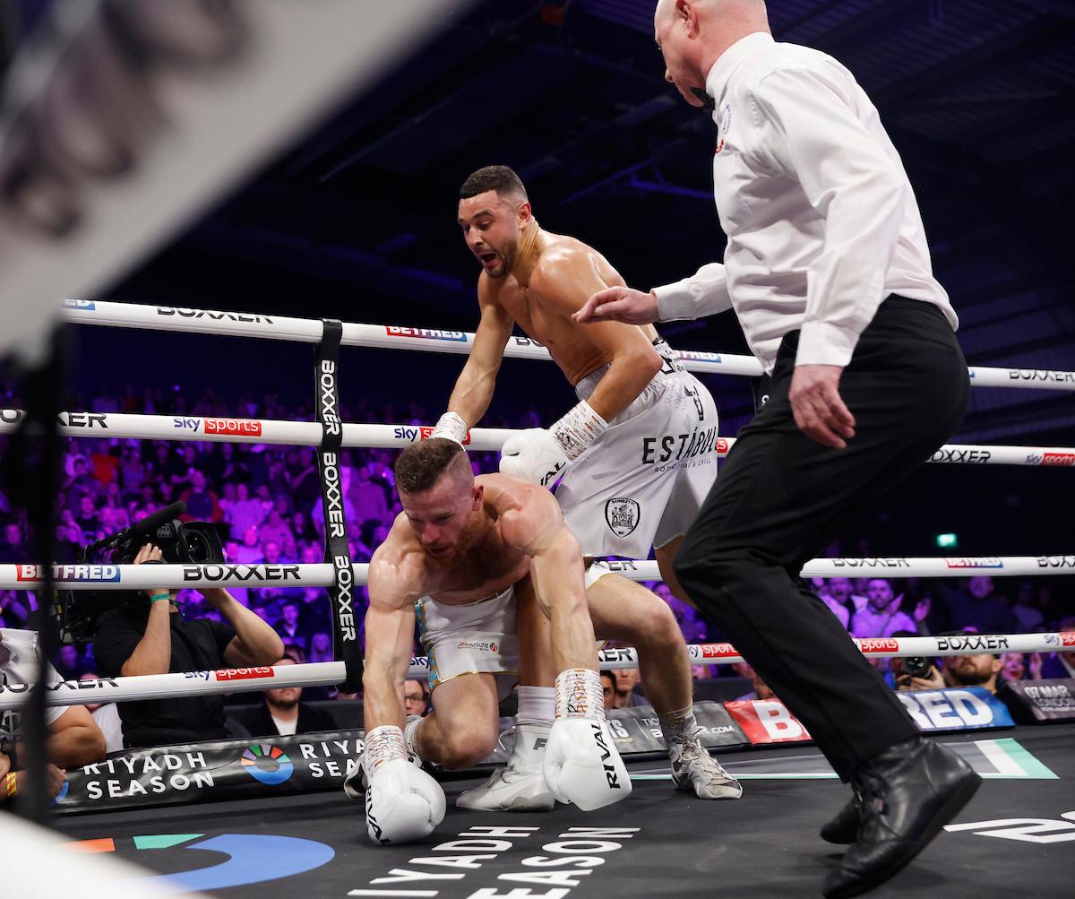 callum simpson steed woodall knockdown