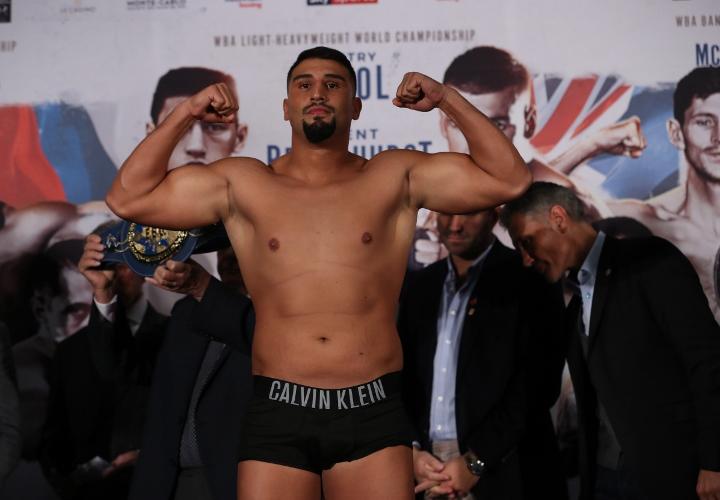 Chisora Kabayel Weights
