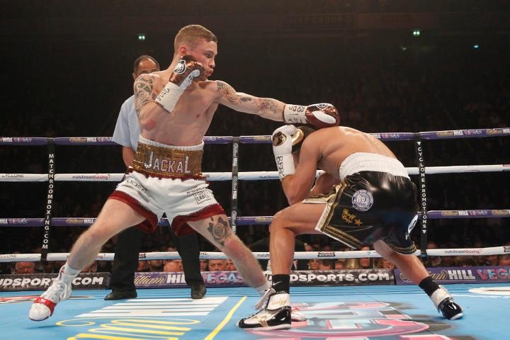 Frampton Quigg Fight