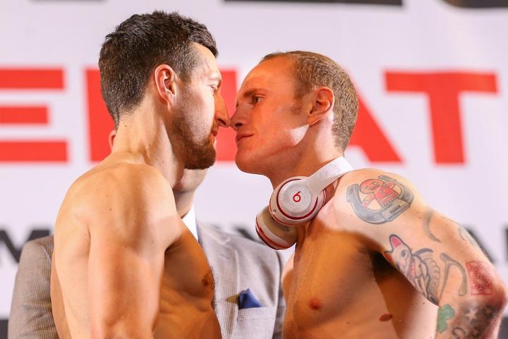 Froch Groves Rematch Weights
