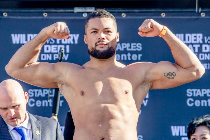 Joe Joyce Hanks Weights