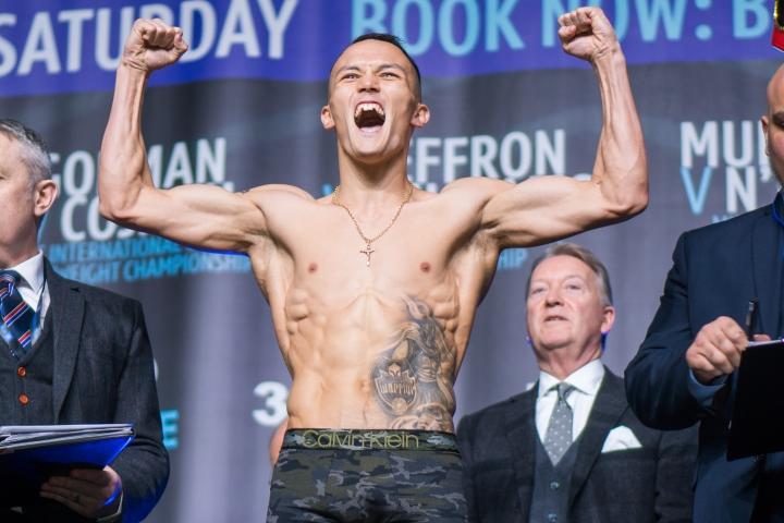 Josh Warrington Weights