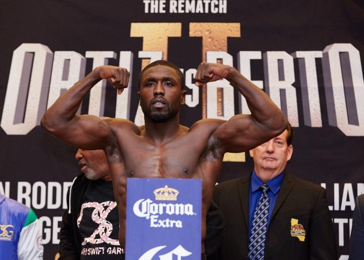 Ortiz Berto Weigh In