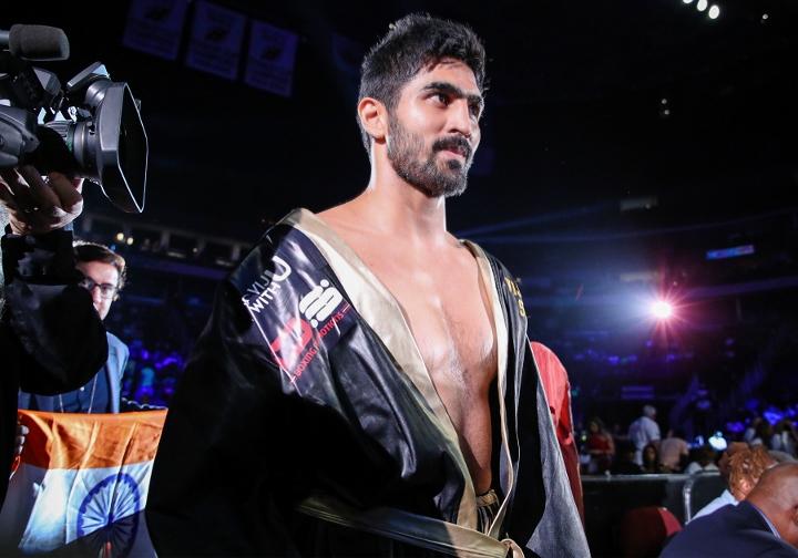 Vijender Singh Usa Debut