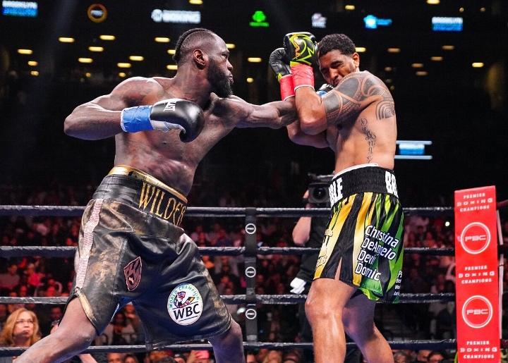 Wilder Breazeale Fight